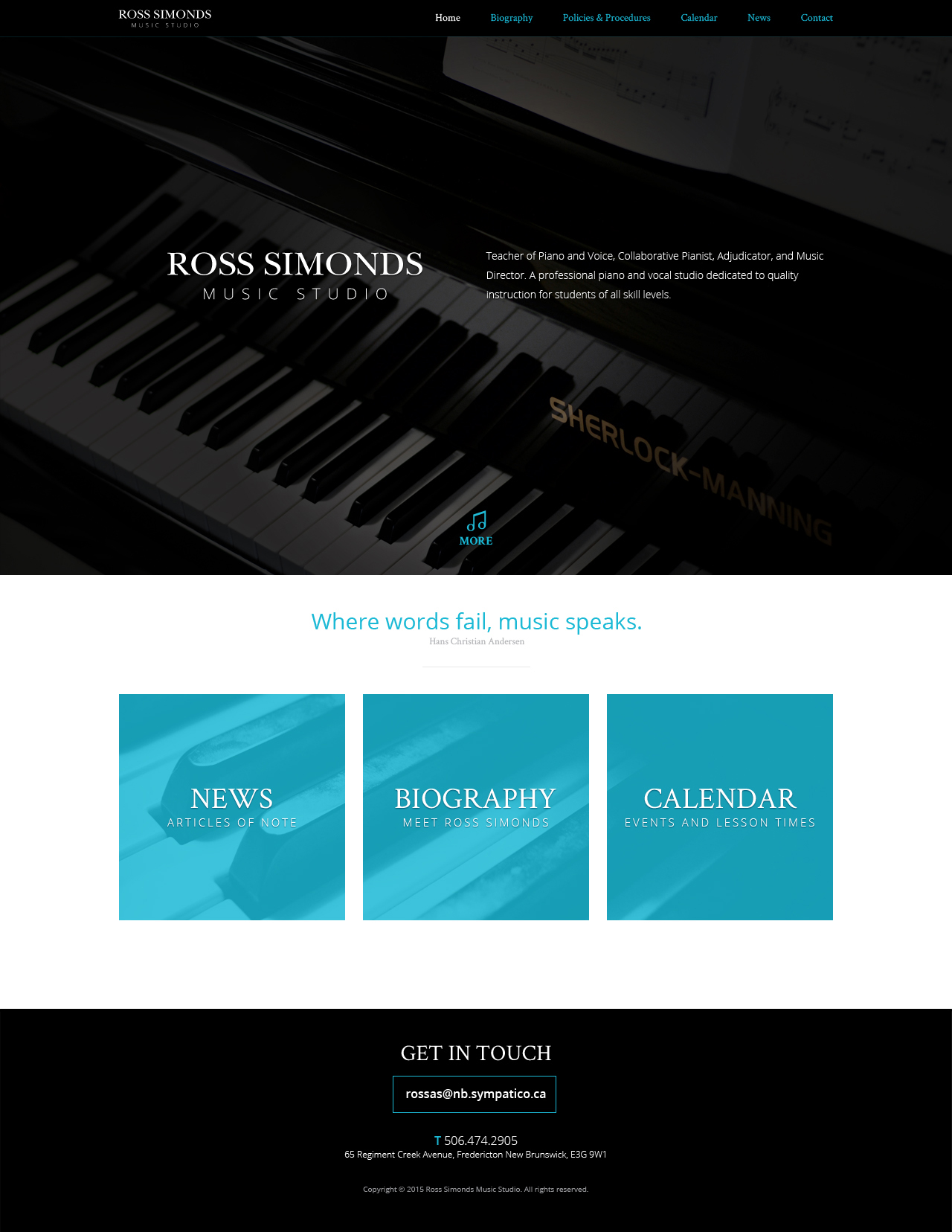 Website Home Page